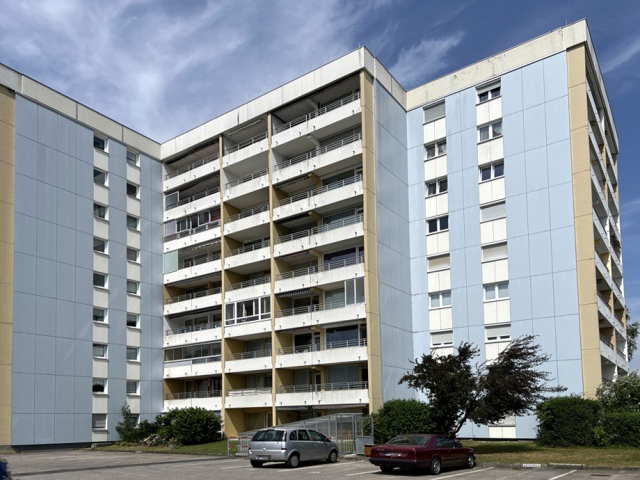 Westansicht Etagenwohnung Kaufbeuren