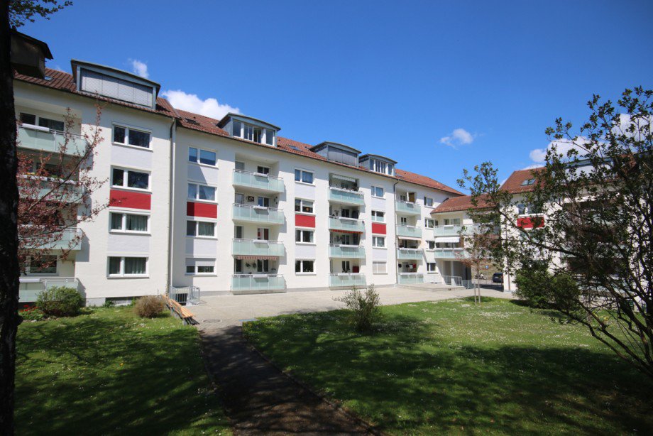 S�dansicht Etagenwohnung Kempten