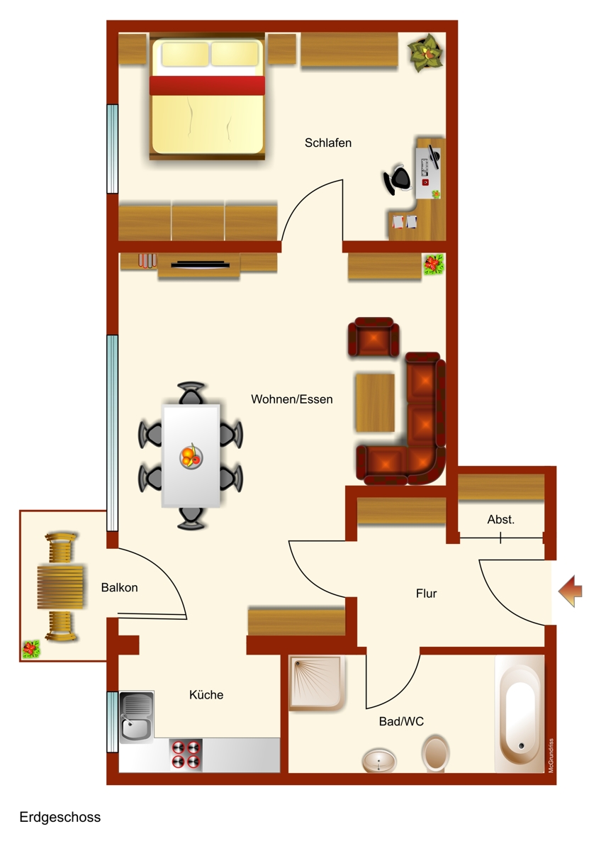 Grundriss Etagenwohnung Kaufbeuren
