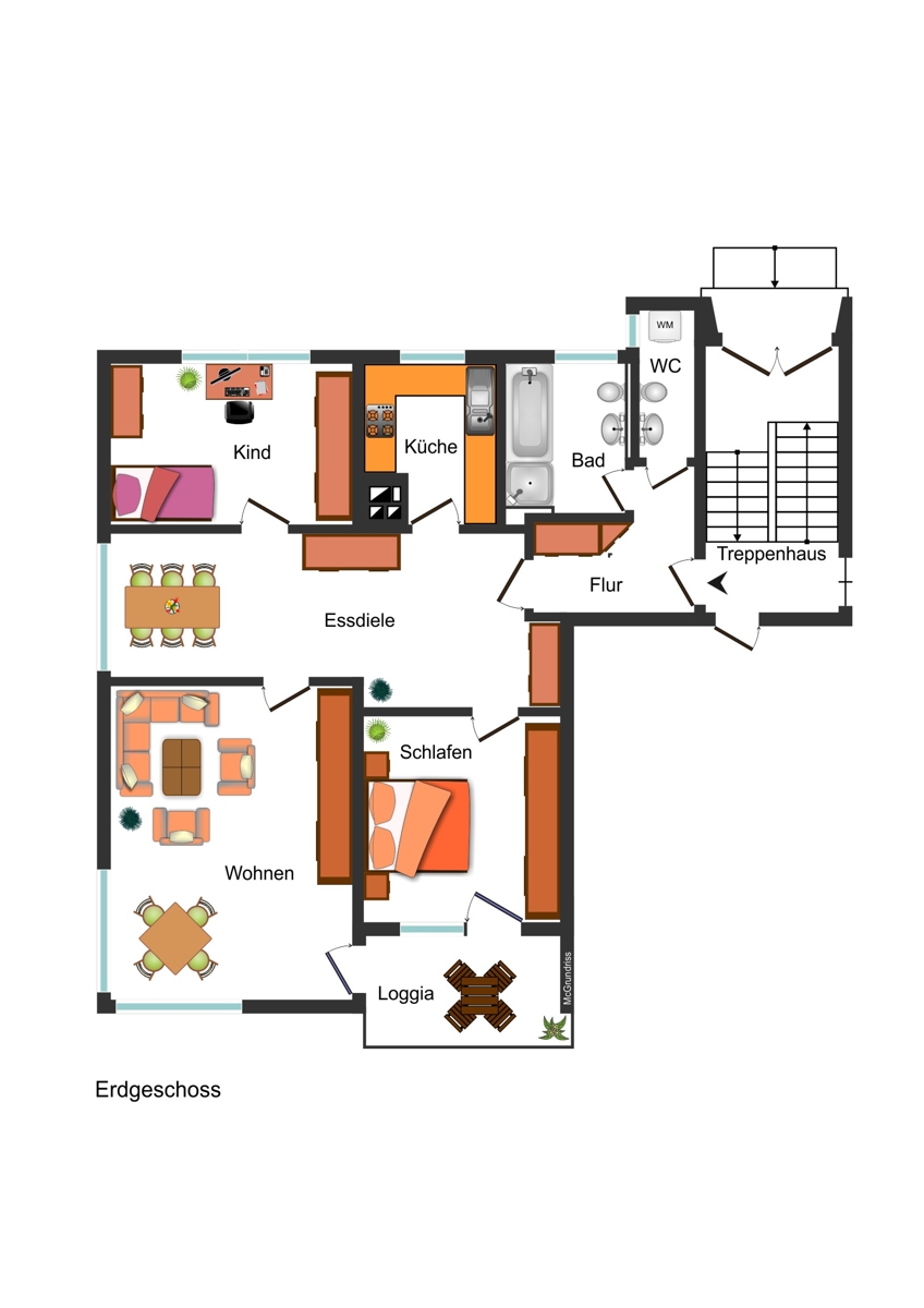 Grundriss Etagenwohnung Kaufbeuren
