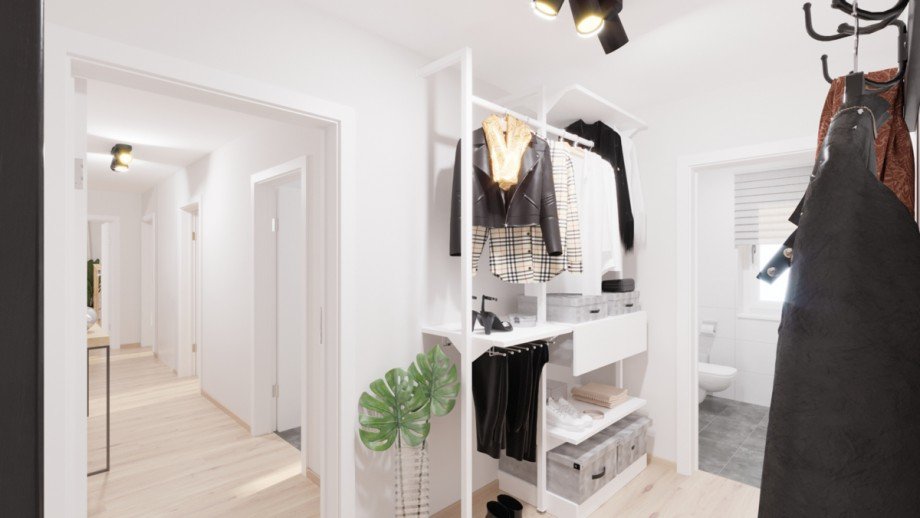 Flur Etagenwohnung Aitrang