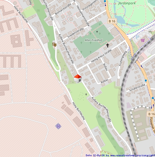 �u�ere Buchleuthen 30 Dachgeschosswohnung Kaufbeuren