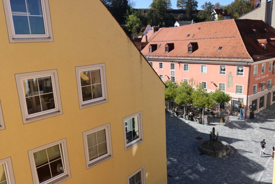 Blick Altstadt Dachgeschosswohnung Kaufbeuren