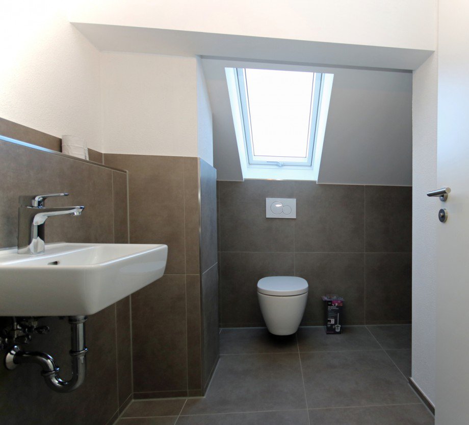 WC im Dachgeschoss Reiheneckhaus Kaufbeuren