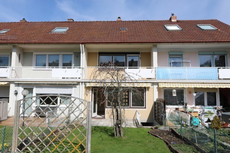 Ansicht S�d Kaufbeuren - Neugablonz Reihenmittelhaus Reihenhaus in Neugablonz