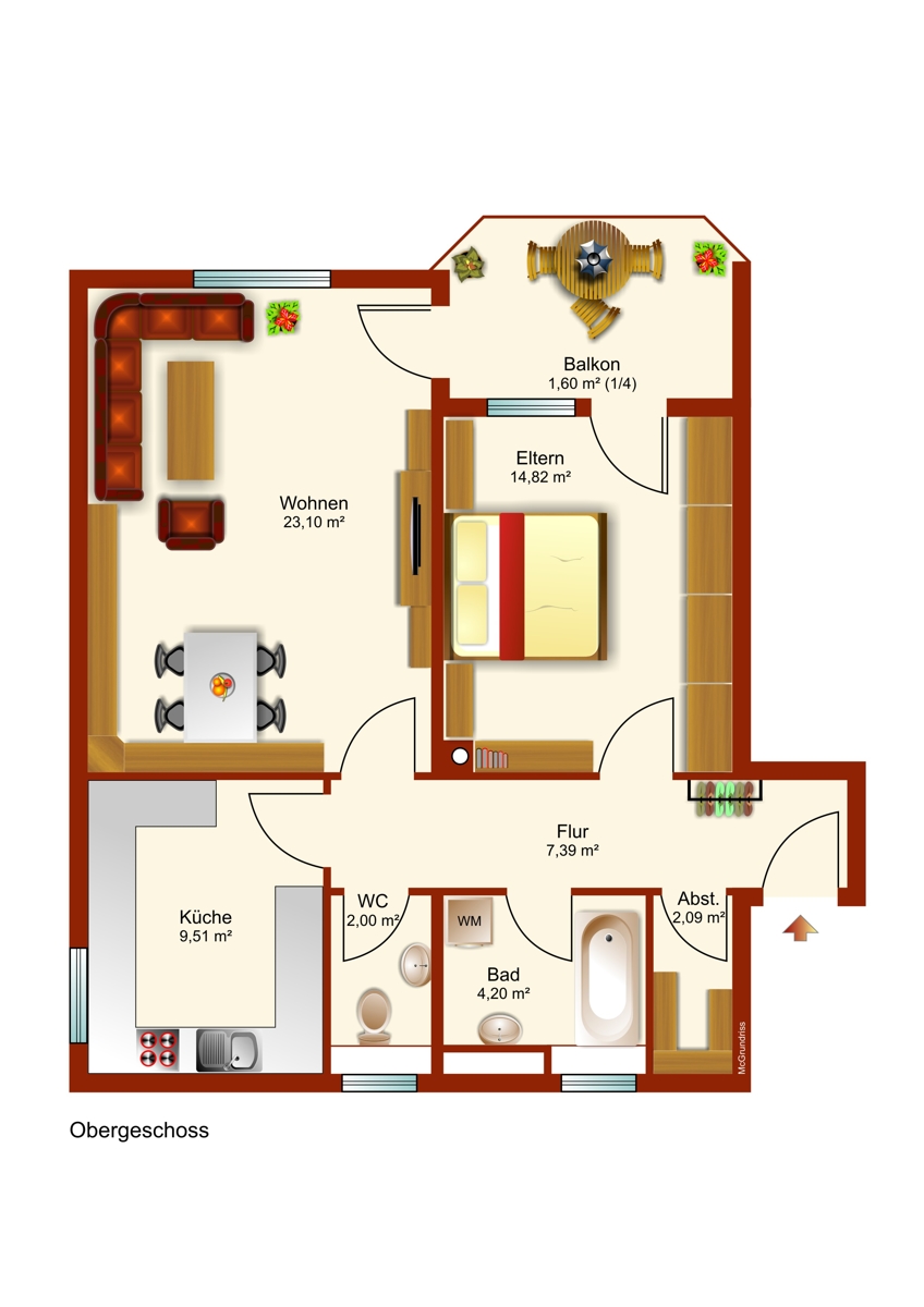 Grundriss Etagenwohnung Kaufbeuren