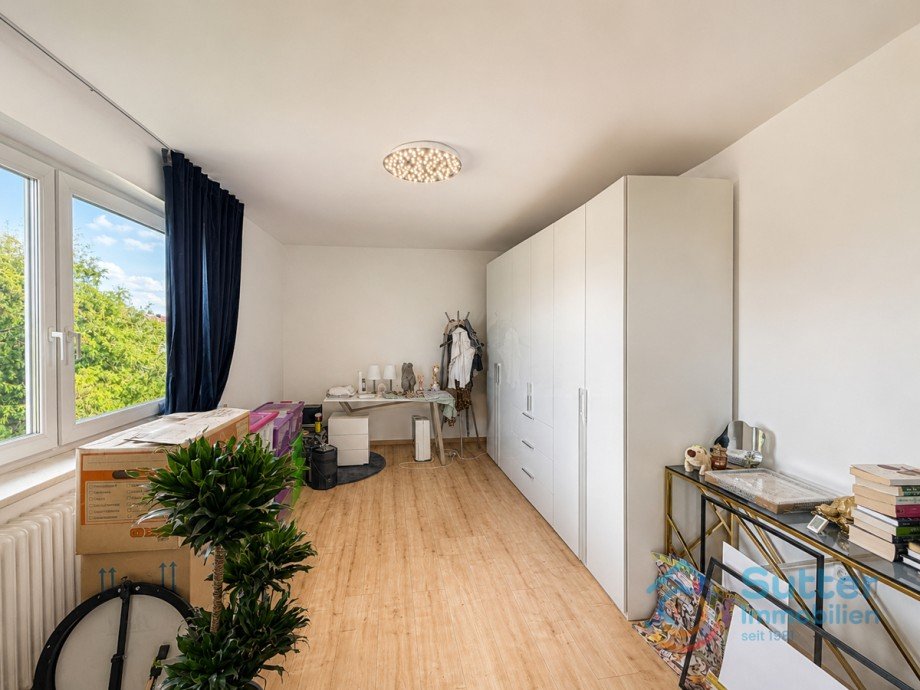 Schlafen Wohnung 1OG Mehrfamilienhaus Pforzen