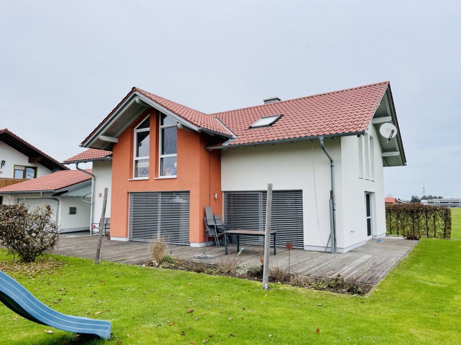 Ansicht S�d-Ost Einfamilienhaus Biessenhofen