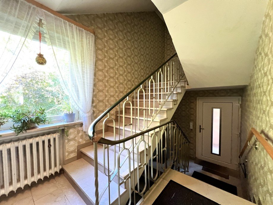 Treppenhaus EG Einfamilienhaus Rieden