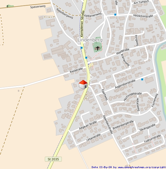 Lageplan Etagenwohnung Buchloe