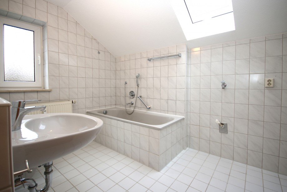 Bad/WC Dachgeschosswohnung Kaufbeuren