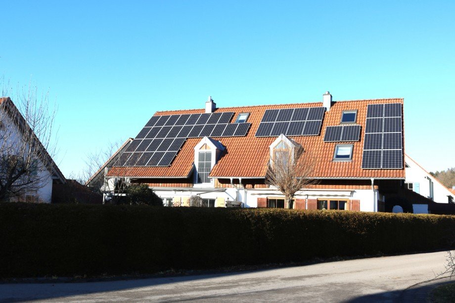 Stra�enansicht Doppelhaush�lfte Kaufbeuren