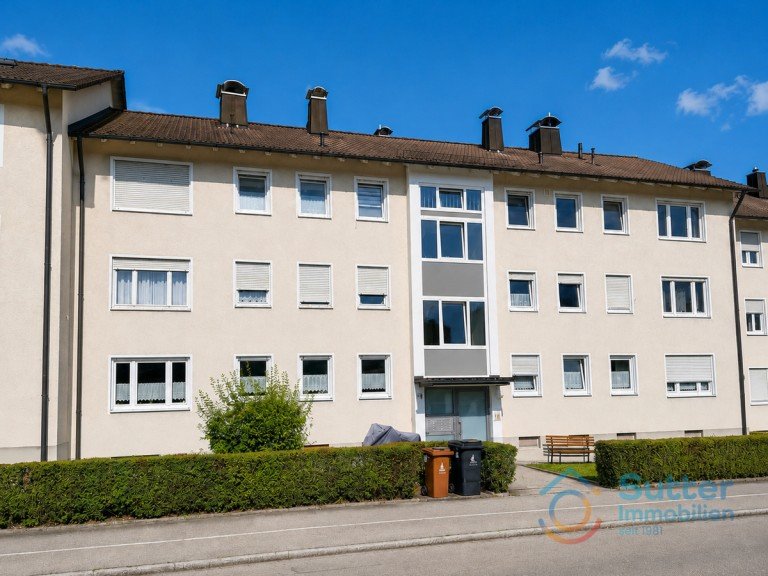 Eingang Marktoberdorf - Marktoberdorf Etagenwohnung 1-Zimmer-Eigentumswohnung mit Wohnk�che