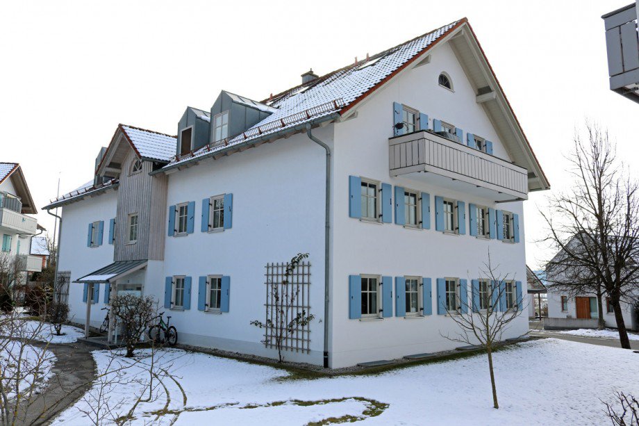 Hausansicht Etagenwohnung Kaufbeuren