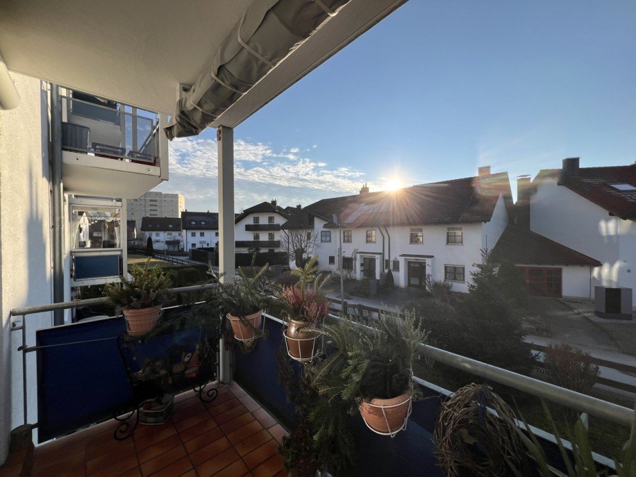 Westbalkon Etagenwohnung Kaufbeuren
