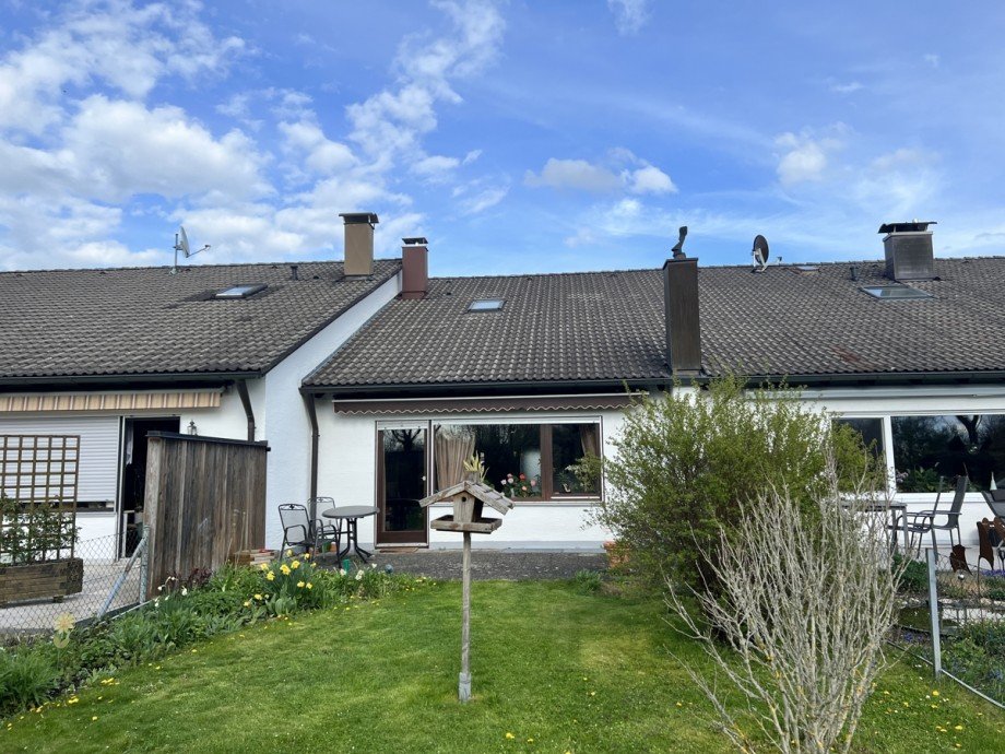 Westansicht Reihenmittelhaus Biessenhofen
