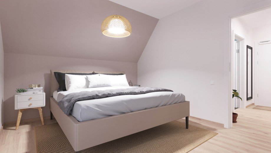 Schlafen Dachgeschosswohnung Aitrang