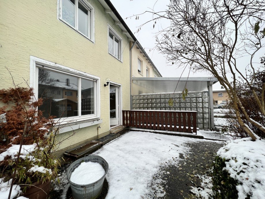 Westansicht Reiheneckhaus Kaufbeuren