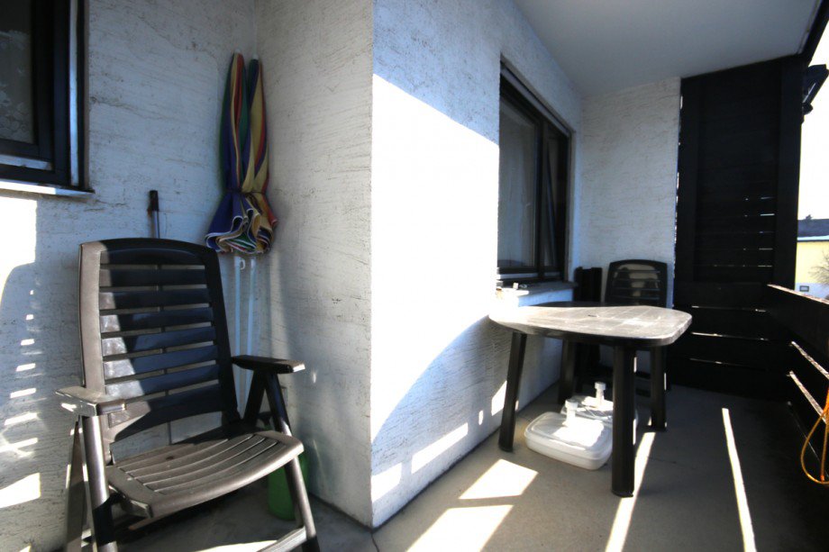 �berdachter Balkon Etagenwohnung Marktoberdorf