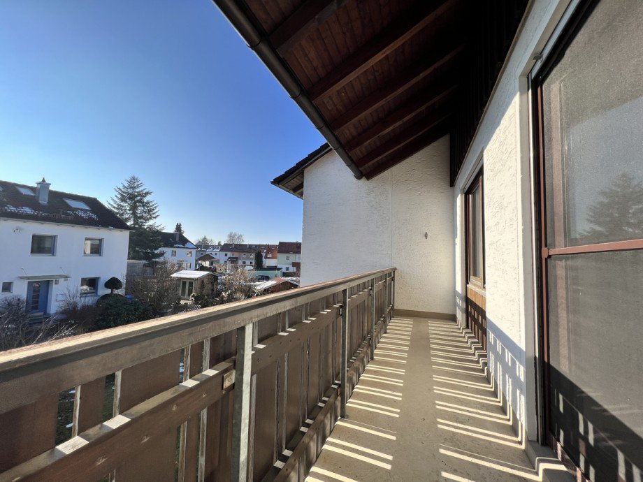 S�dbalkon Reihenmittelhaus Kaufbeuren