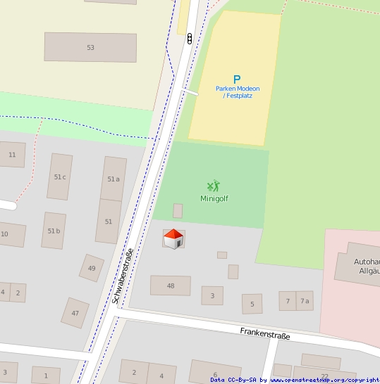 Schwabenstra�e 50 Wohngrundst�ck Marktoberdorf