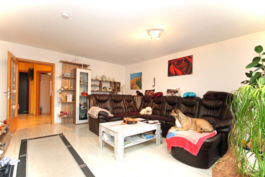 Wohnzimmer Etagenwohnung Mindelheim