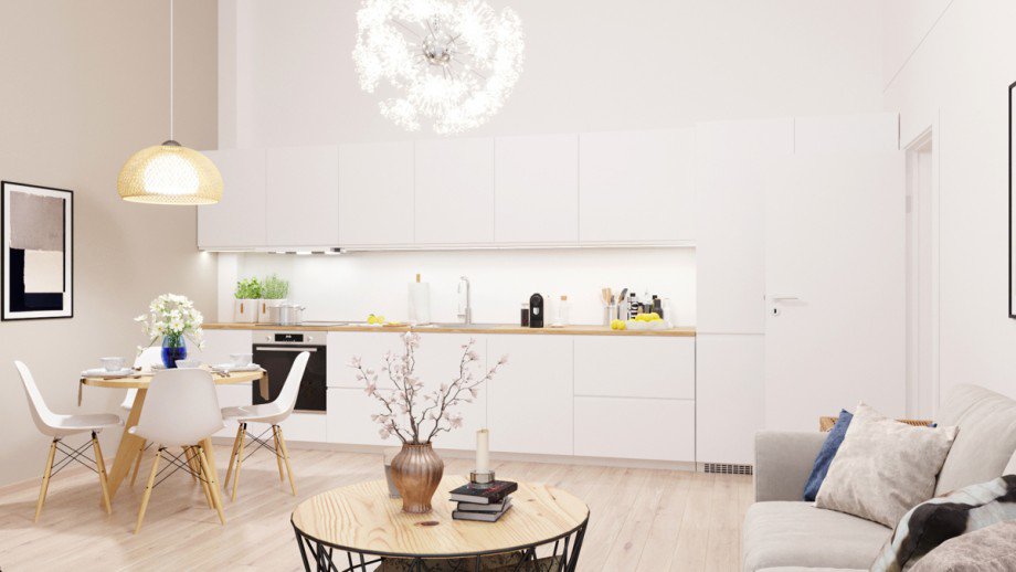 Kochen/Wohnen Dachgeschosswohnung Aitrang