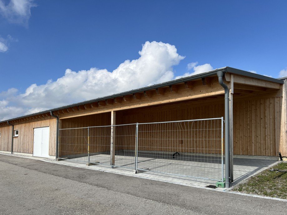 Doppelcarport Wohngrundst�ck Zellerberg