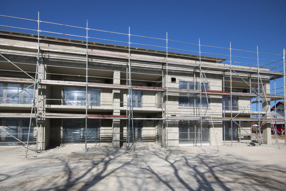 S�dansicht Terrassenwohnung Rieden