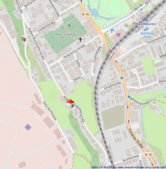�u�ere Buchleuthen 46 Etagenwohnung Kaufbeuren