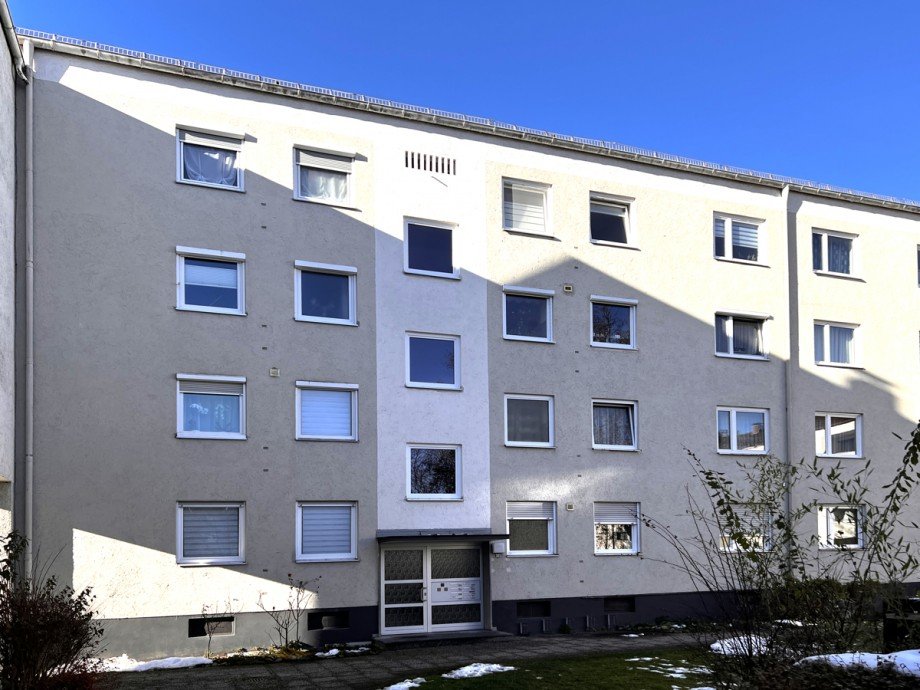 Eingangseite Etagenwohnung Kaufbeuren