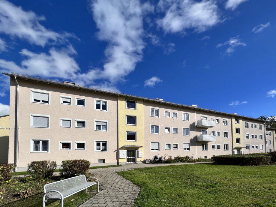 Eingangsseite Etagenwohnung Kempten