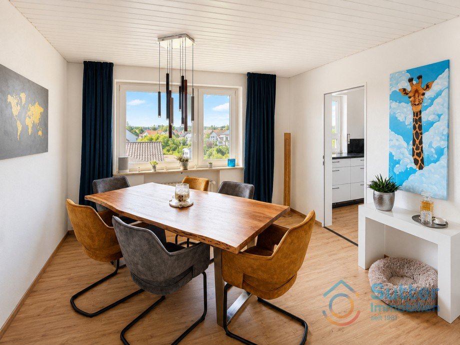 Essen Wohnung 1OG Mehrfamilienhaus Pforzen