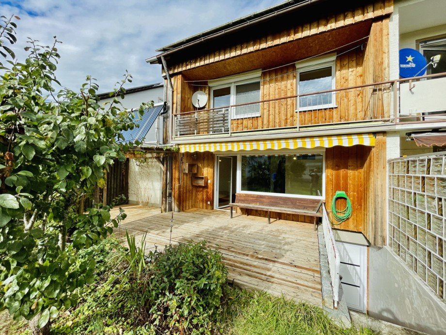 Ansicht S�d Reiheneckhaus Kaufbeuren