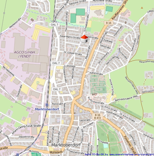 Frankenstra�e 2 Etagenwohnung Marktoberdorf