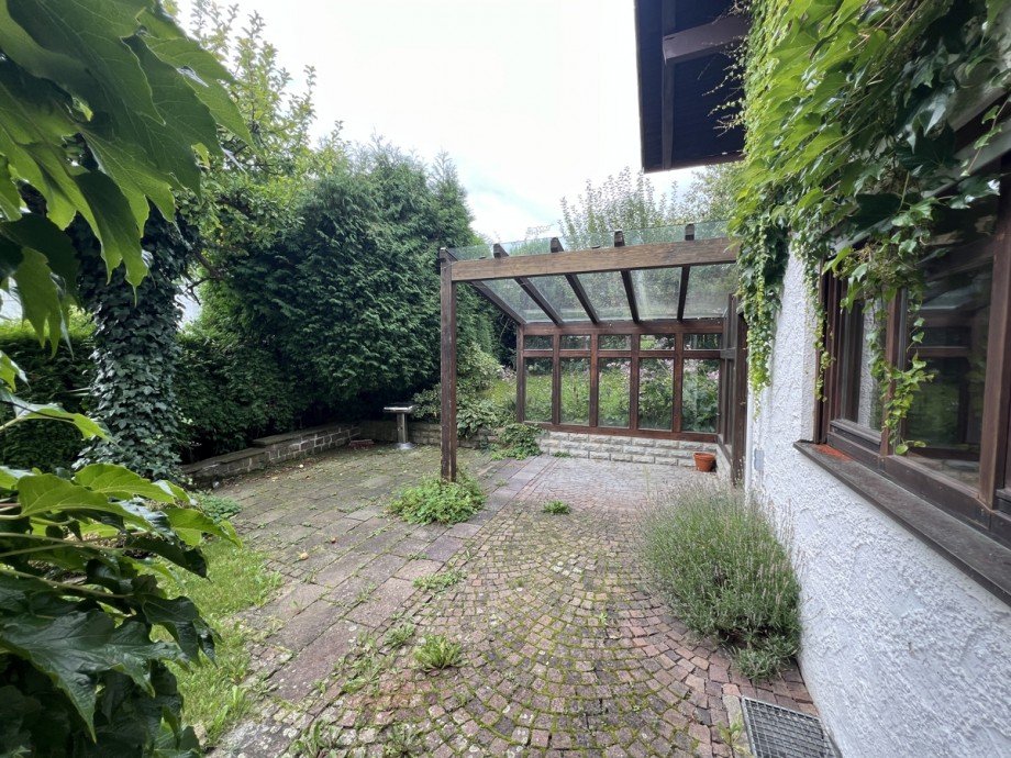 �berdachter Freisitz Terrasse Einfamilienhaus Kaufbeuren