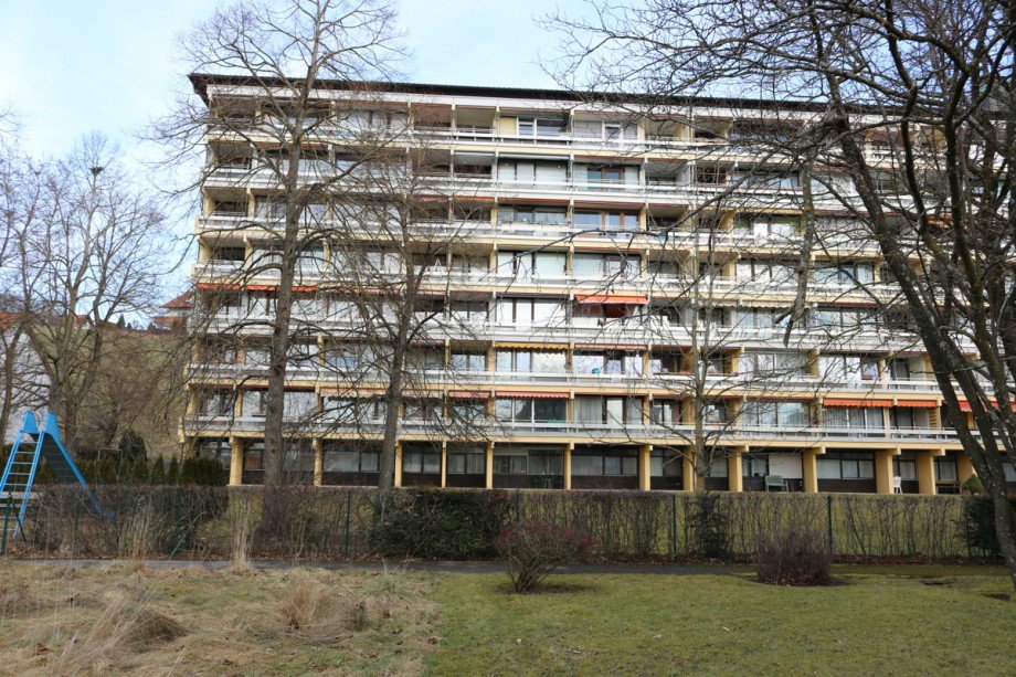 Westansicht Etagenwohnung Kaufbeuren