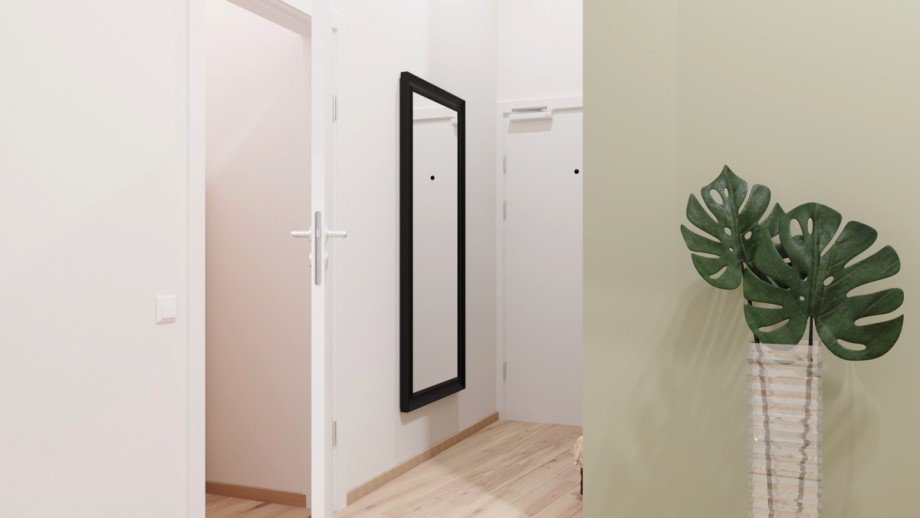 Flur Dachgeschosswohnung Aitrang