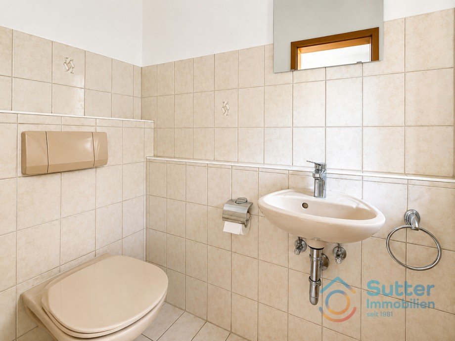 G�ste WC Doppelhaush�lfte Kaufbeuren