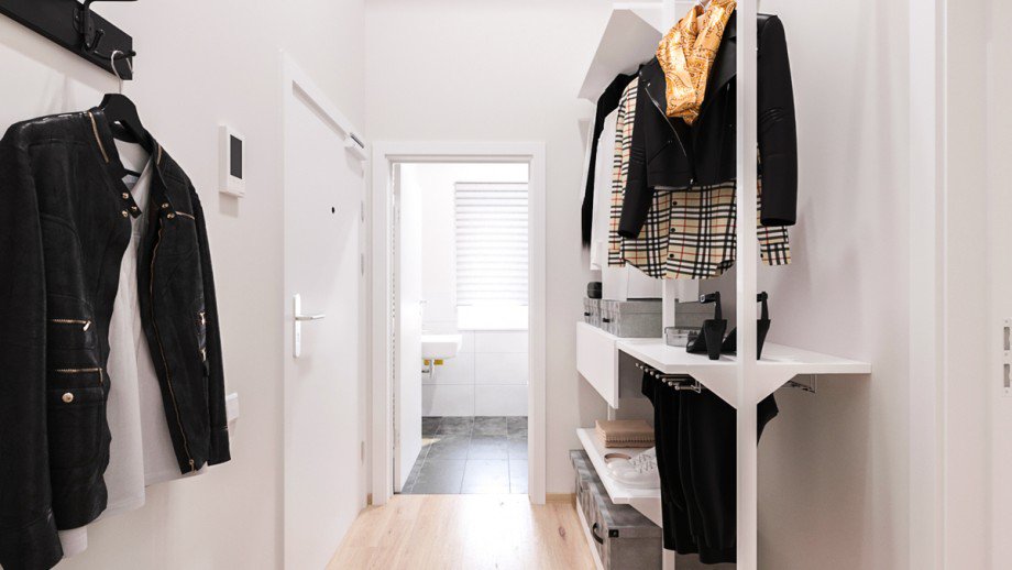 Flur Dachgeschosswohnung Aitrang