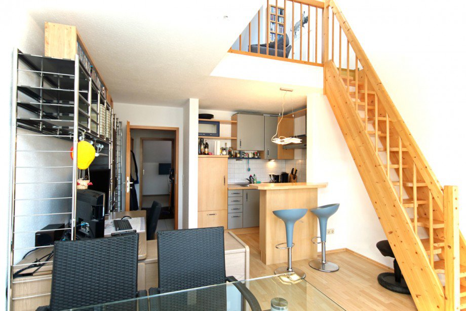 Wohnzimmer Maisonettewohnung Kaufbeuren