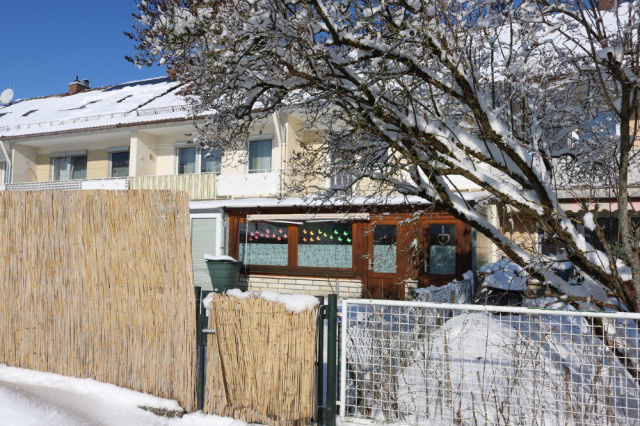 Gartenansicht Reihenmittelhaus Kaufbeuren