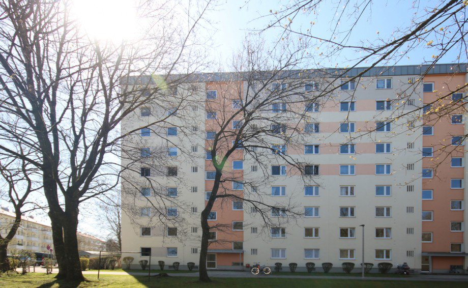 Eingangsseite Etagenwohnung Kaufbeuren