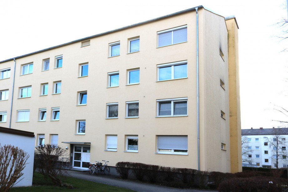 Eingangsseite Etagenwohnung Kaufbeuren