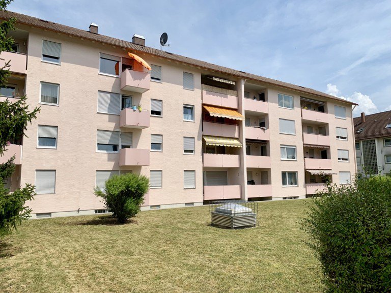Wohnanlage Kaufbeuren - Neugablonz Etagenwohnung 2- Zimmerwohnung mit Westbalkon
