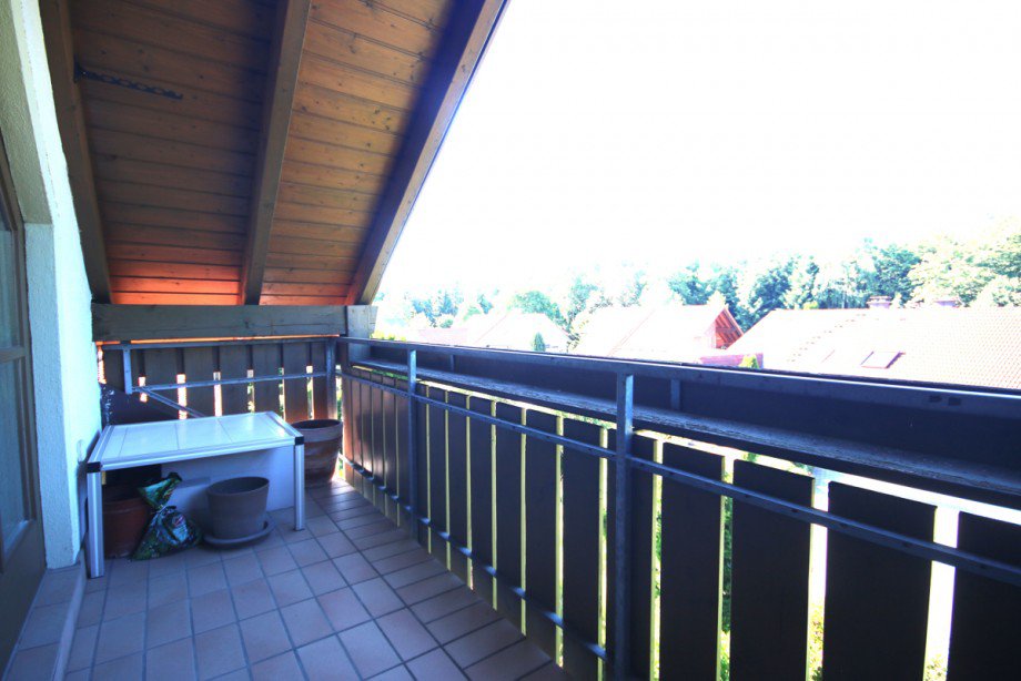 Balkon Dachgeschosswohnung Kaufbeuren