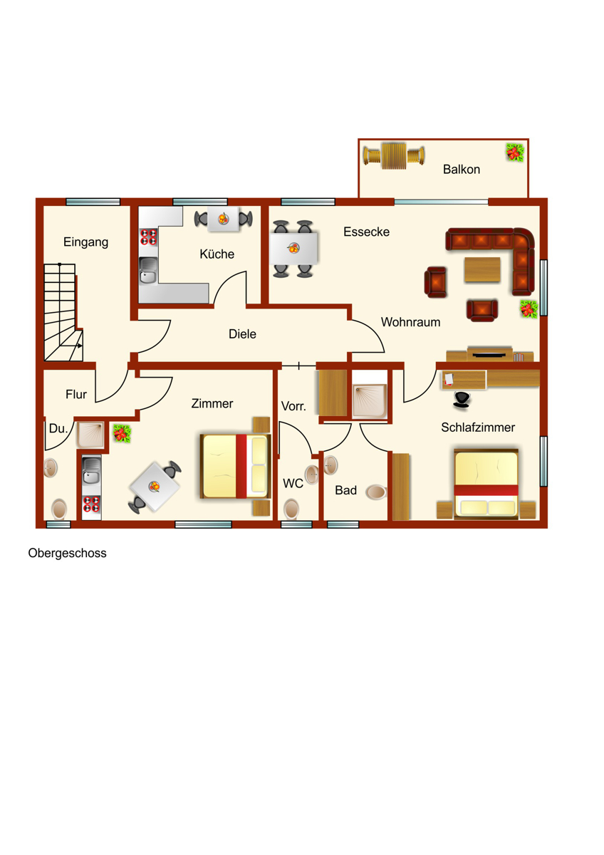 1. Obergeschoss Mehrfamilienhaus Kaufbeuren