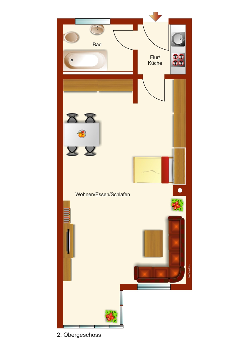 Grundriss Etagenwohnung Kaufbeuren