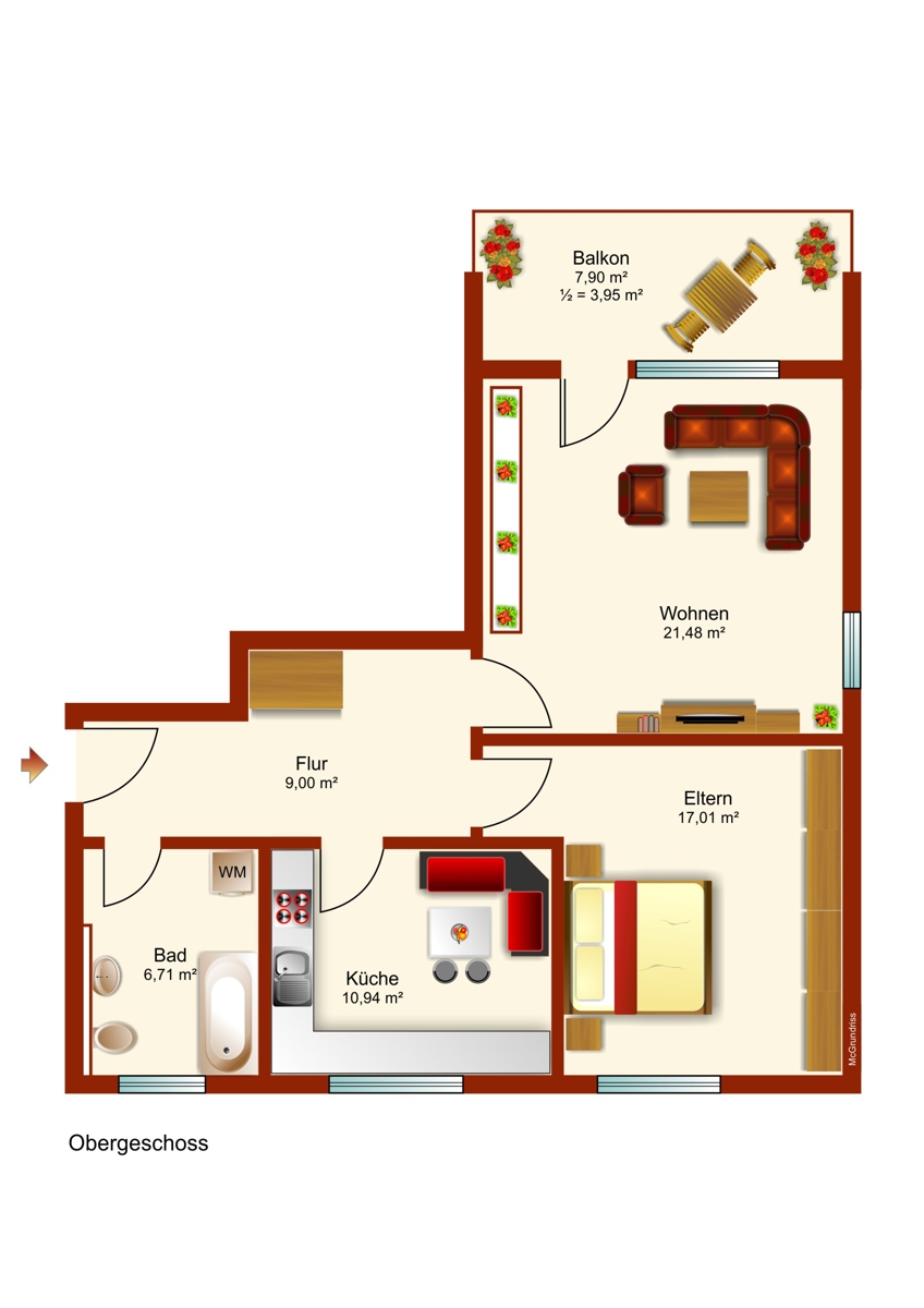Grundriss Etagenwohnung Kaufbeuren