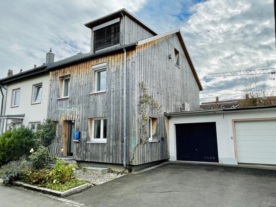 Ansicht Nord / West Reiheneckhaus Kaufbeuren